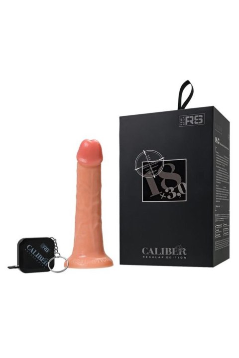 Realistic dildo Caliber 18/3 , PVC, flesh, length 18cm, diameter 3cm Realistic dildo Caliber 18/3 , PVC, flesh, length 18cm, diameter 3cm