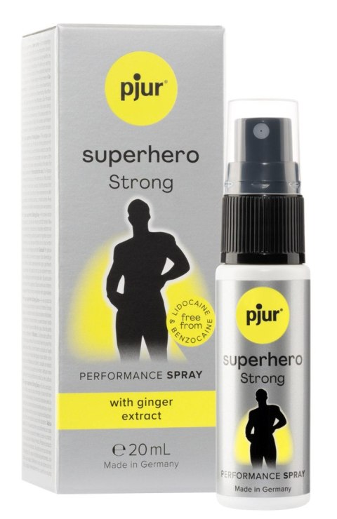 Żel/sprej-pjur Superhero Strong Spray 20ml. Żel/sprej-pjur Superhero Strong Spray 20ml.