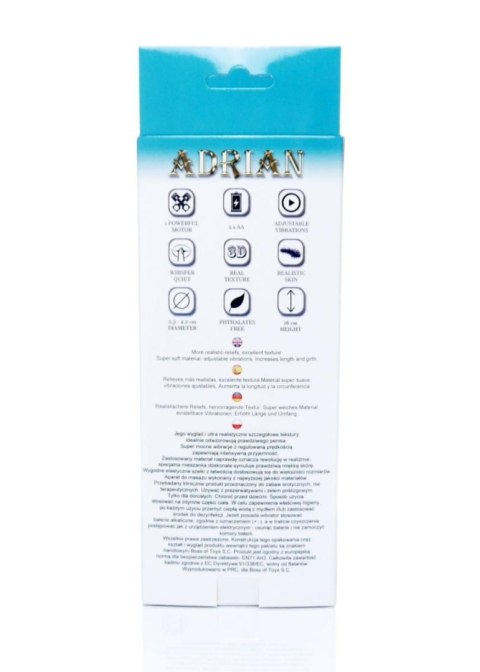 Proteza-Hollow Strap-on Adrian vibrating