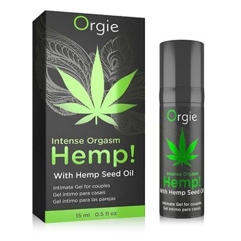 Żel-HEMP! - INTENSE ORGASM - 15 ML Żel-HEMP! - INTENSE ORGASM - 15 ML