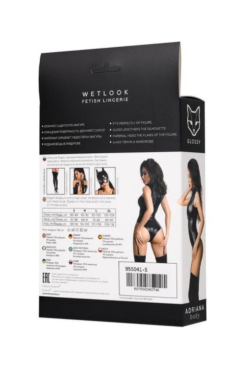 Wetlook body Adriana - black M Wetlook body Adriana - black M