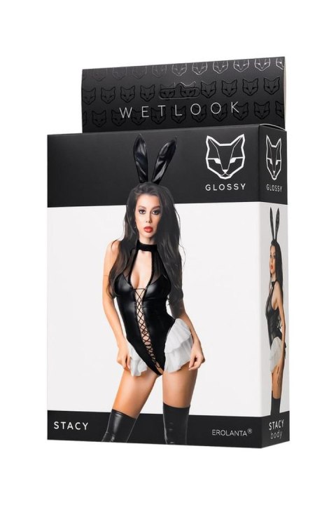 Wetlook body Stacy - black L Wetlook body Stacy - black L