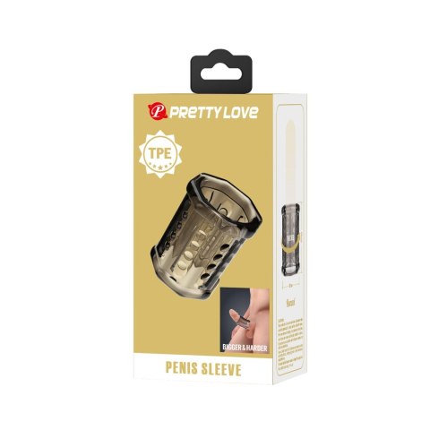 PRETTY LOVE Penis Sleeve, TPR, Waterproof