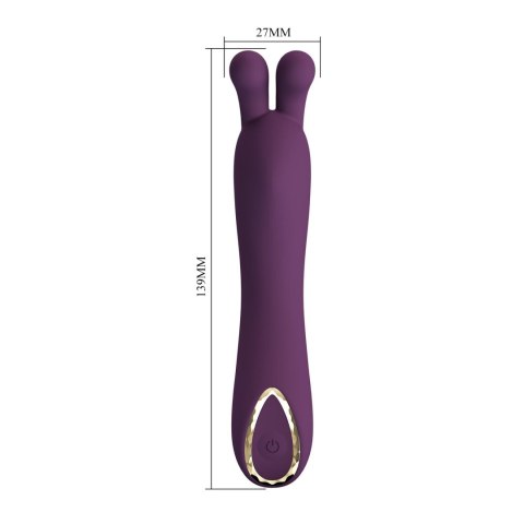 PRETTY LOVE - DJ RABBIT, 10 vibration functions, Silicone, Magnetic USB charging PRETTY LOVE - DJ RABBIT, 10 vibration functions, Silicone, Magnetic USB charging