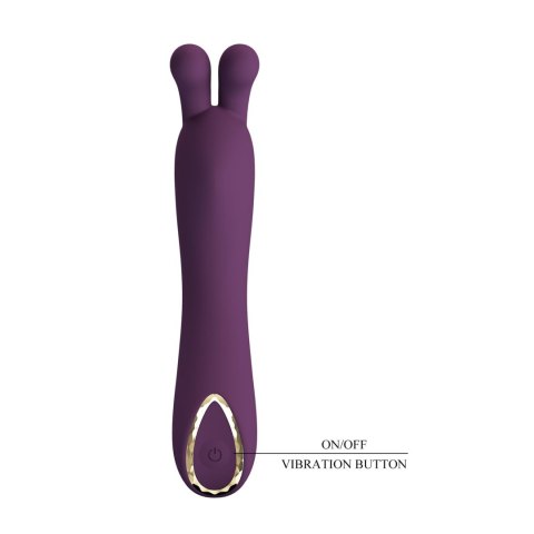 PRETTY LOVE - DJ RABBIT, 10 vibration functions, Silicone, Magnetic USB charging PRETTY LOVE - DJ RABBIT, 10 vibration functions, Silicone, Magnetic USB charging