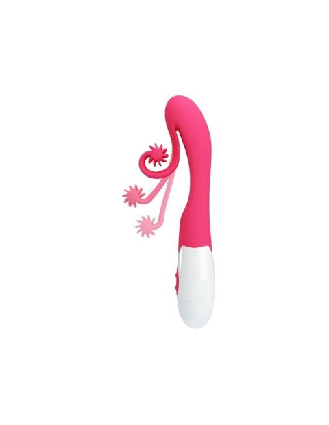 ROMANCE - PINK VIBRATOR AND STIMULATOR 30 SPEEDS ROMANCE - PINK VIBRATOR AND STIMULATOR 30 SPEEDS