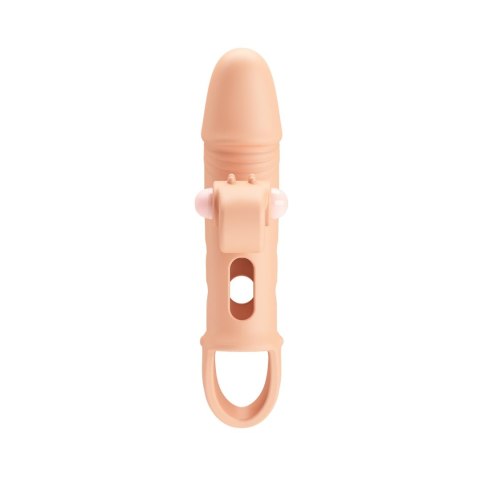 ROMANCE - Penis sleeve, TPE material,vibration, battery LR41*3, Flesh ROMANCE - Penis sleeve, TPE material,vibration, battery LR41*3, Flesh
