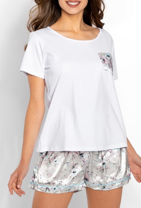 Piżama Happiness White-Grey M Piżama Happiness White-Grey M