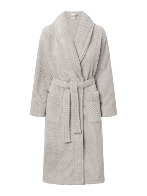 Szlafrok Lauren Long Grey L Szlafrok Lauren Long Grey L